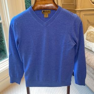 Raffaelo Marino wool blue sweater.